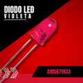DIODO LED L/VIOLETA