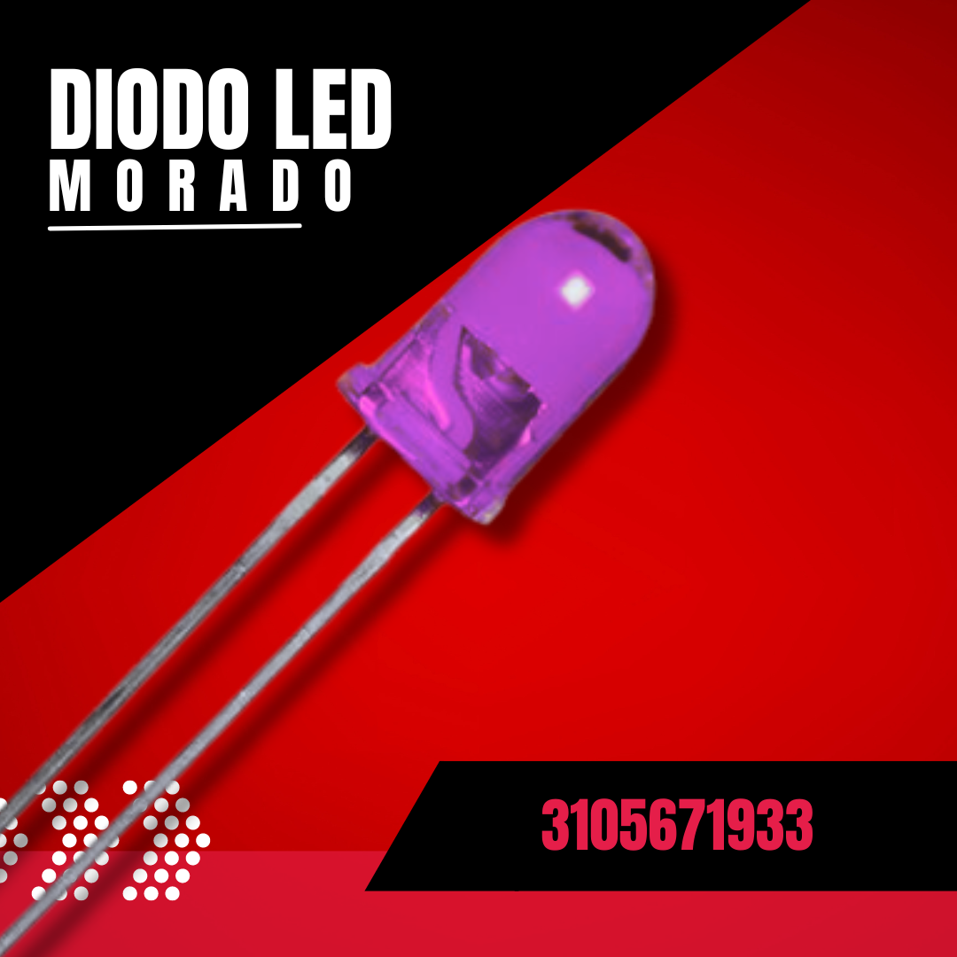 DIODO LED L/MORADO