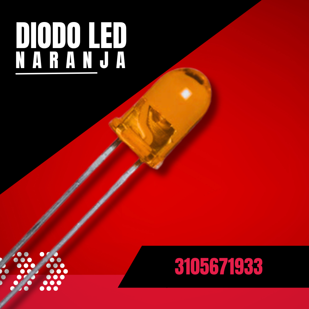 DIODO LED L/NARANJA