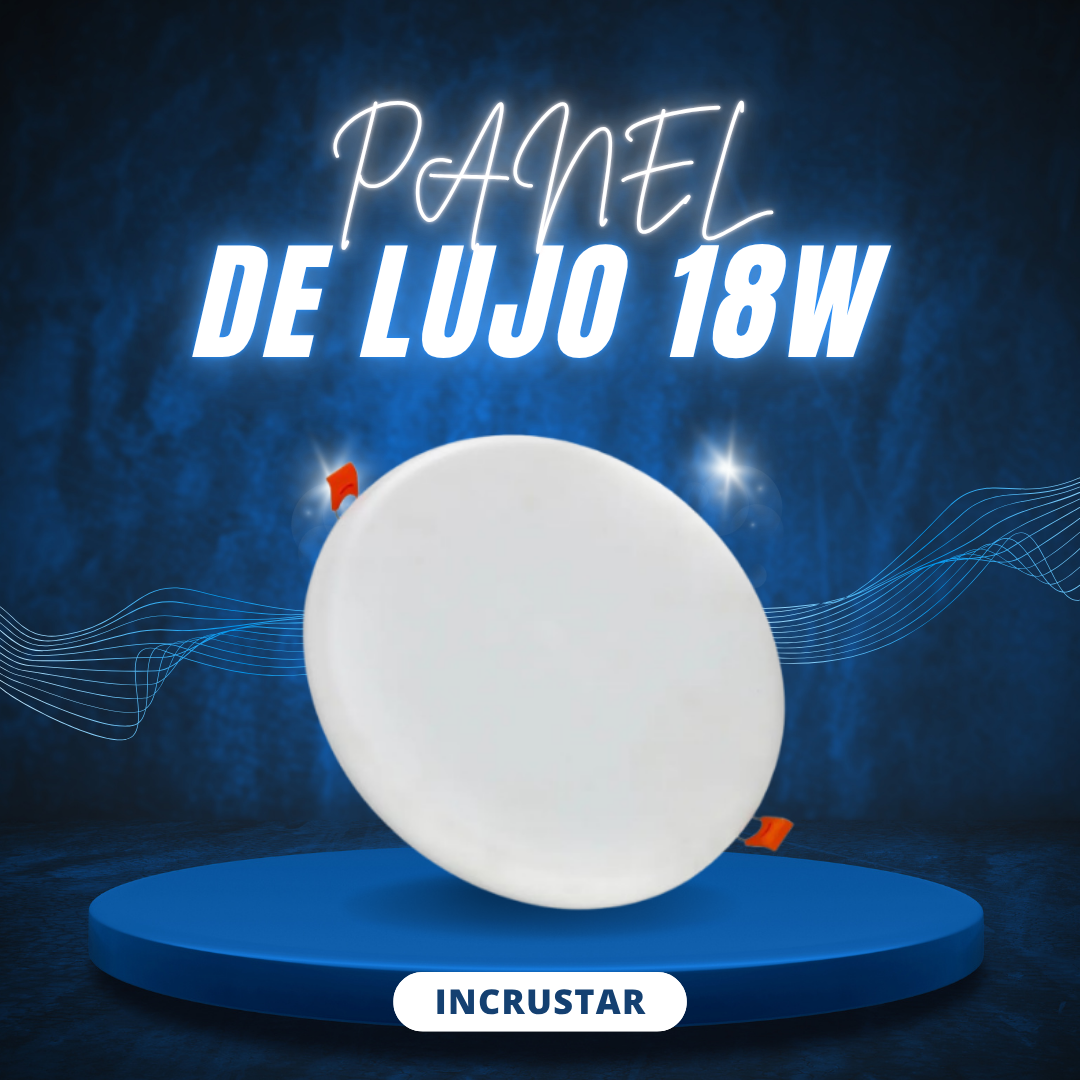 PANEL FRAMEL DE 18W INCRUSTAR