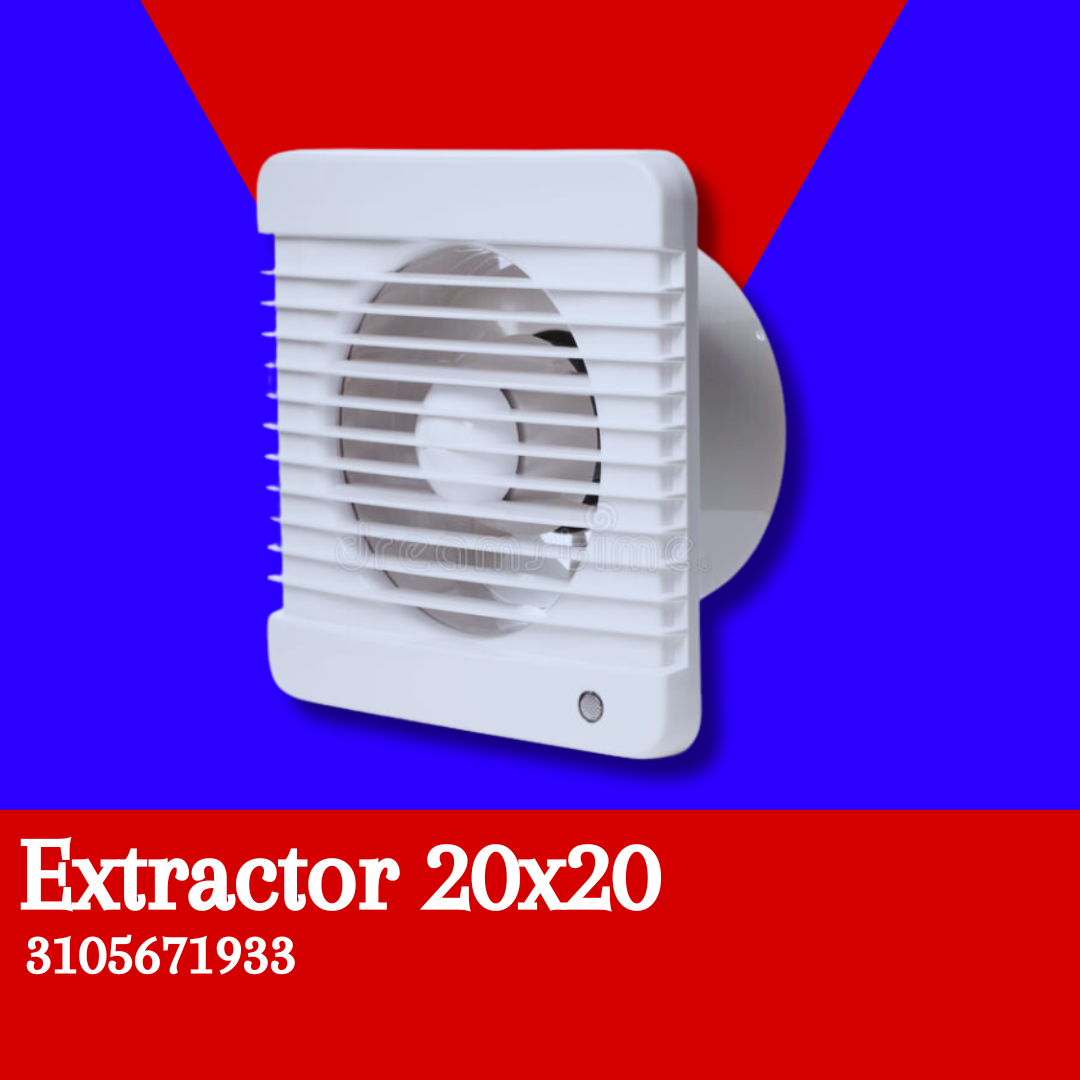 EXTRACTOR 20X20 REJILLA