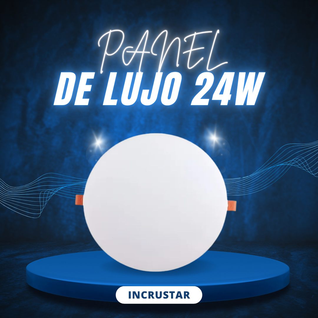 PANEL FRAMEL DE 24W INCRUSTAR