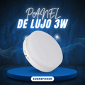 PANEL FRAMEL DE 3W SOBREPONER