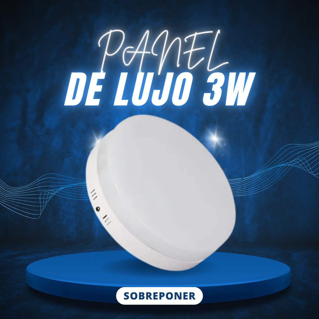 PANEL FRAMEL DE 3W SOBREPONER