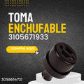 TOMA AEREA DE CAUCHO DOMESTICA