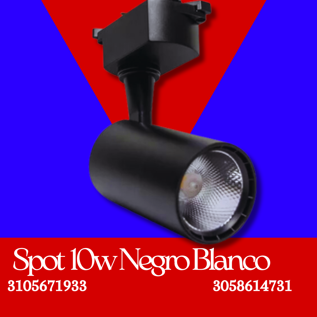 SPOT DE RIEL 10W