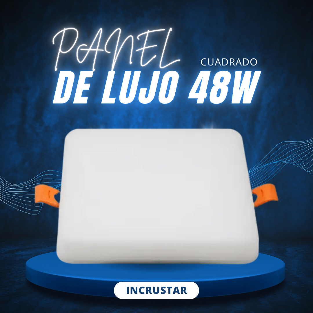 PANEL FRAMEL CUADRADO DE 48W INCRUSTAR