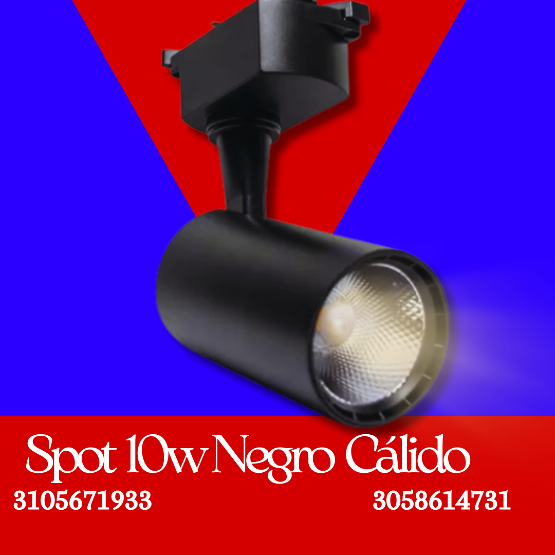 SPOT DE RIEL 10W