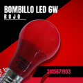 BOMBILLO LED 6W ROSCA E27 L/ROJO
