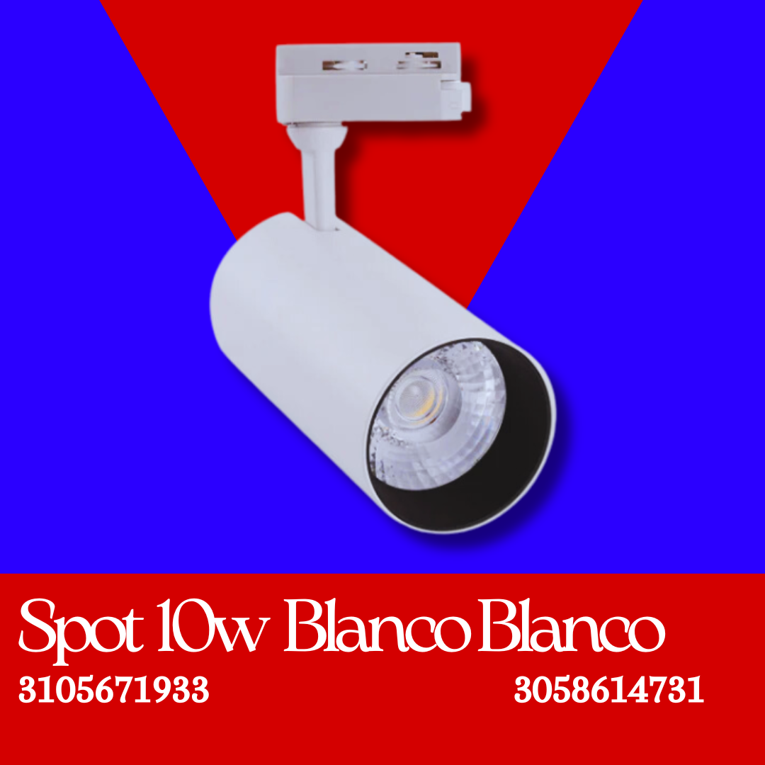 SPOT DE RIEL 10W