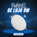 PANEL FRAMEL DE 9W INCRUSTAR