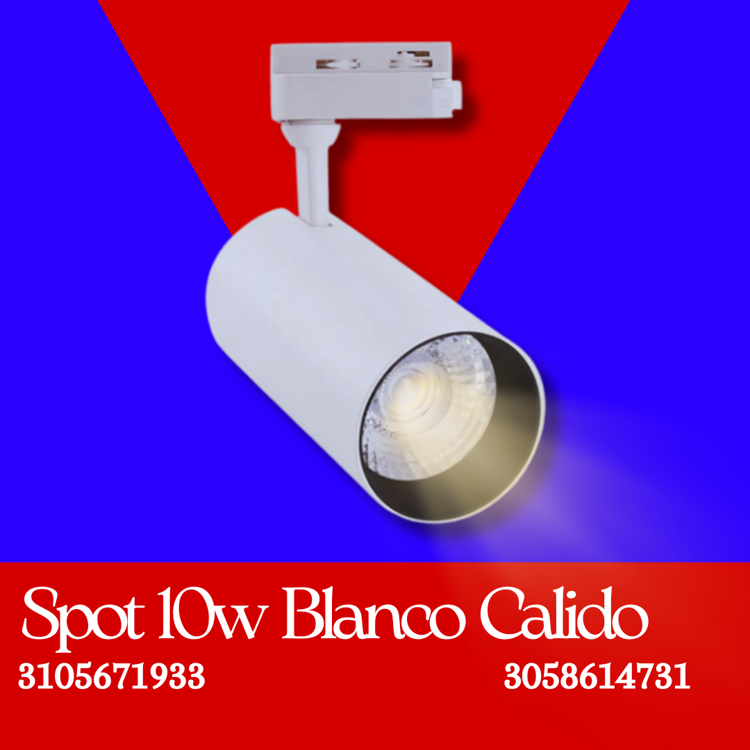 SPOT DE RIEL 10W