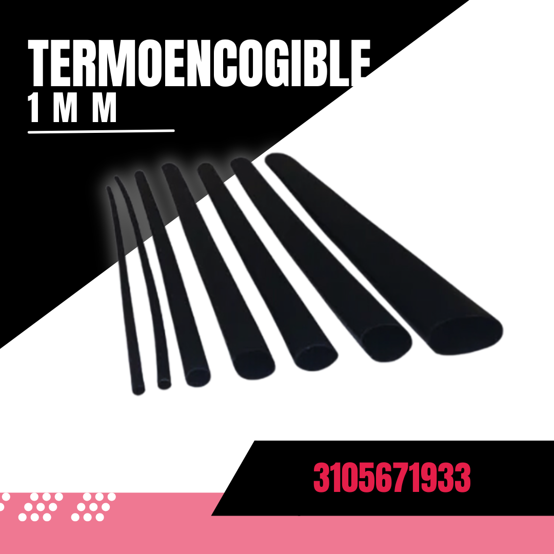 TERMOENCOGIBLE NEGRO X METRO
