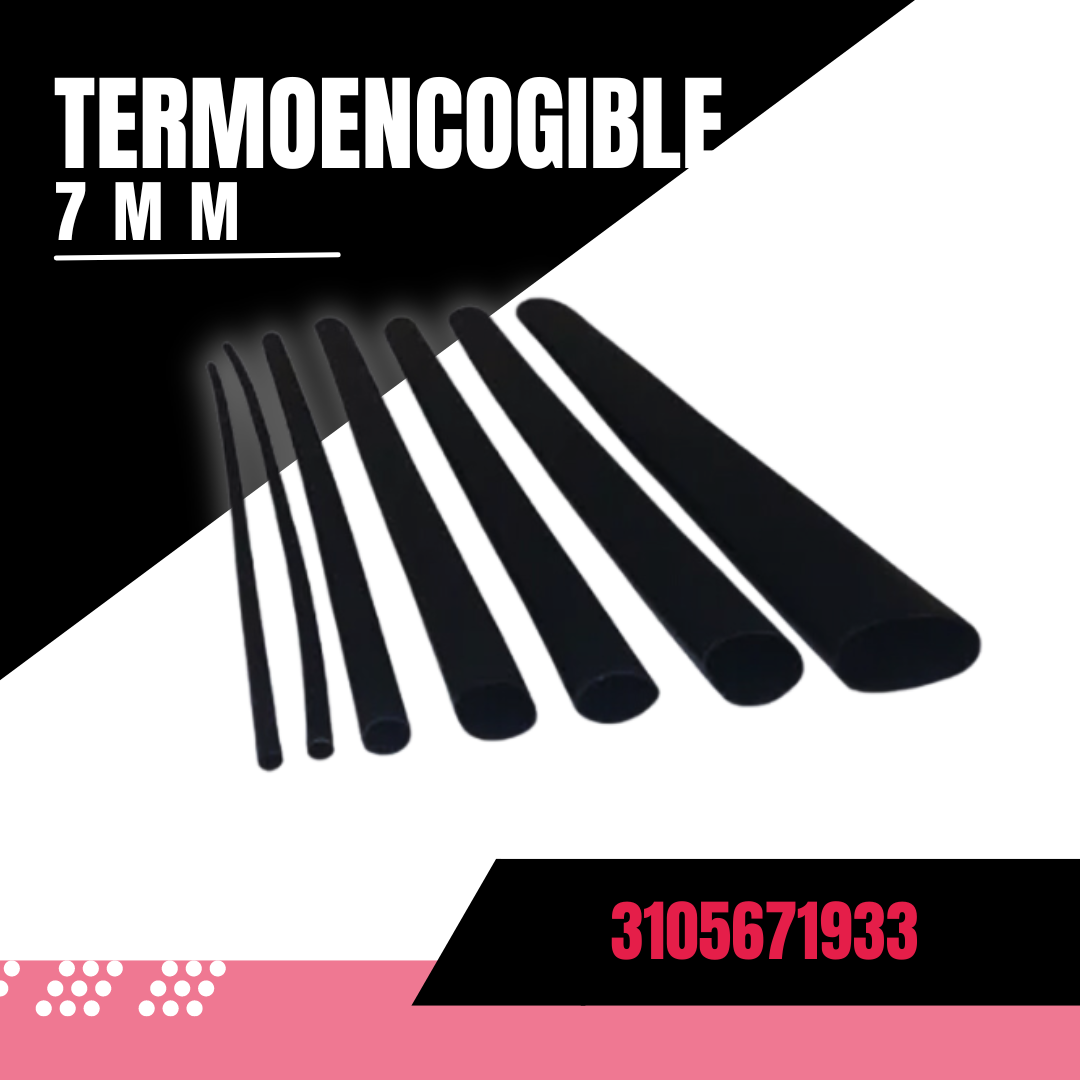 TERMOENCOGIBLE NEGRO X METRO