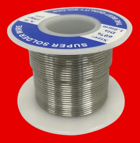 ROLLO DE ALAMBRE DE SOLDADURA DE ESTAÑO 1L