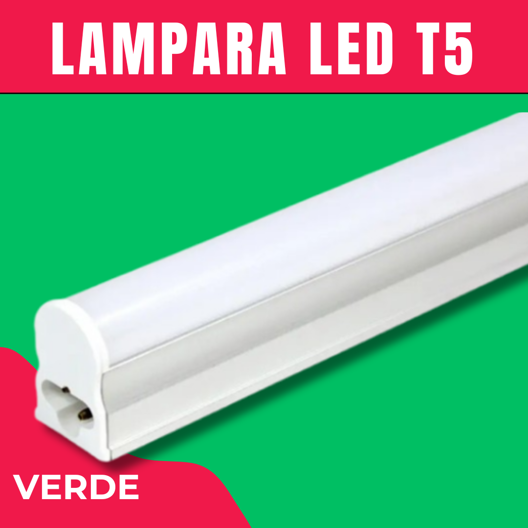 LAMPARA LED T5. COLORES 120CM