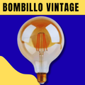 BOMBILLO GLOBO G95 GRANDE ÁMBAR LED E27 4W LUZ CÁLIDA