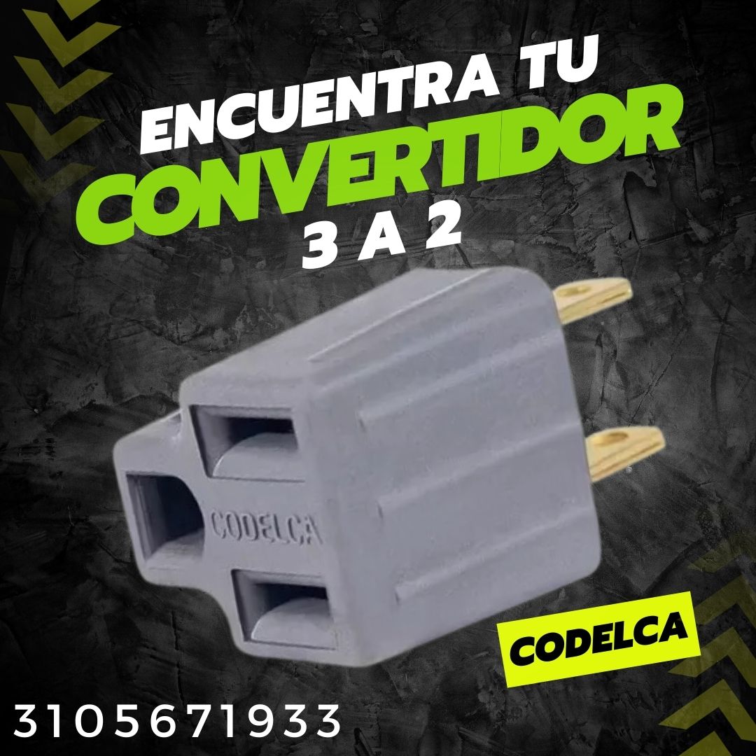COVERTIDOR POLO A TIERRA 3 A 2