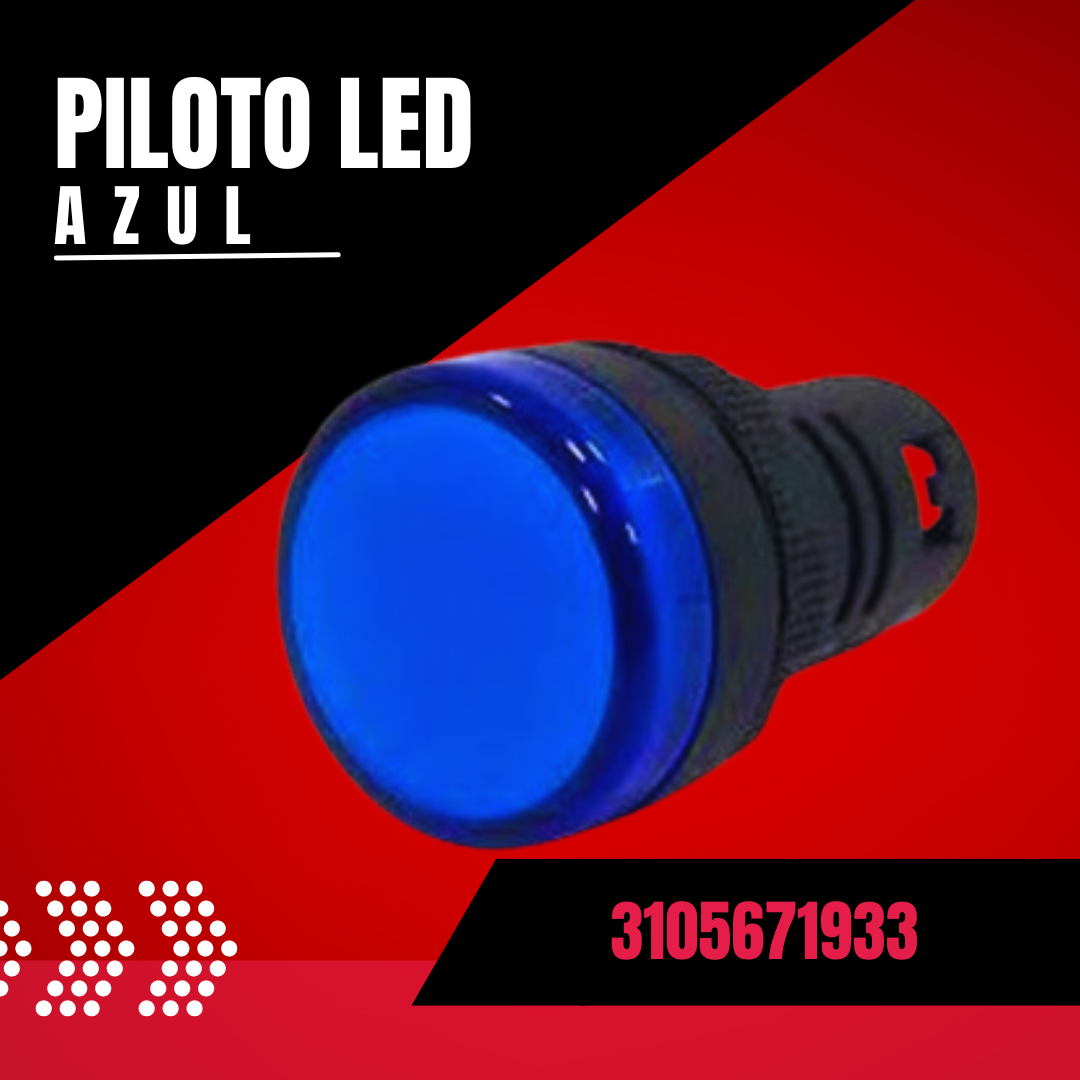 PILOTO LED 110V COLORES