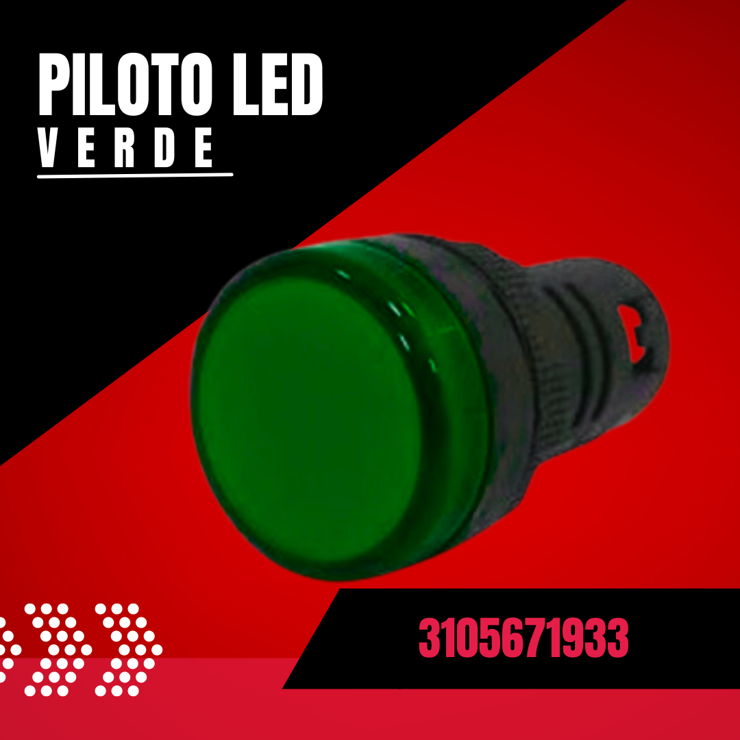 PILOTO LED 110V COLORES