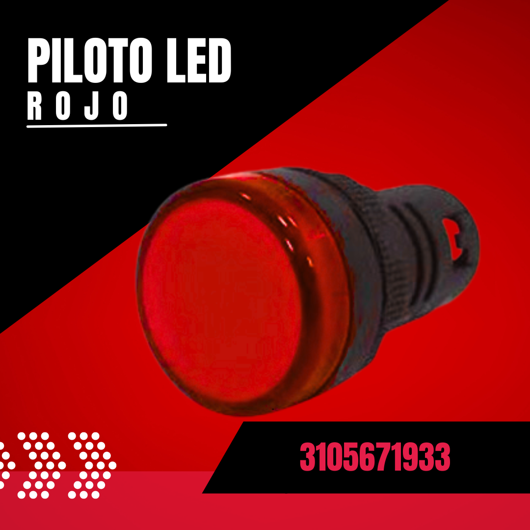 PILOTO LED 110V COLORES
