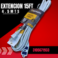 EXTENCION DUPLEX 4.5 METROS 120 VOLT CA