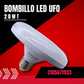 BOMBILLO TIPO UFO 2O WTTS LED L/ BLANCA 6500K 120 VOLT ROSCA E27