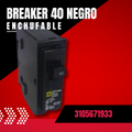 BREAKER 40 NEGRO ENCHUFABLE
