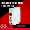 BREAKER 20 BLANCO ENCHUFABLE