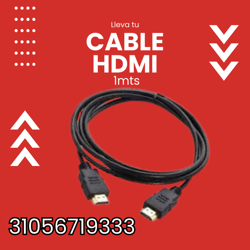 CABLE HDMI 1/MTS