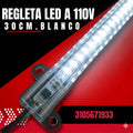 REGLETA LED 110V 30CM COLORES