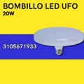 BOMBILLO LED UFO 20W L/BLANCA