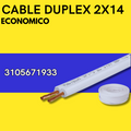 CABLE DUPLEX ECONOMICO 2X14 */MTS